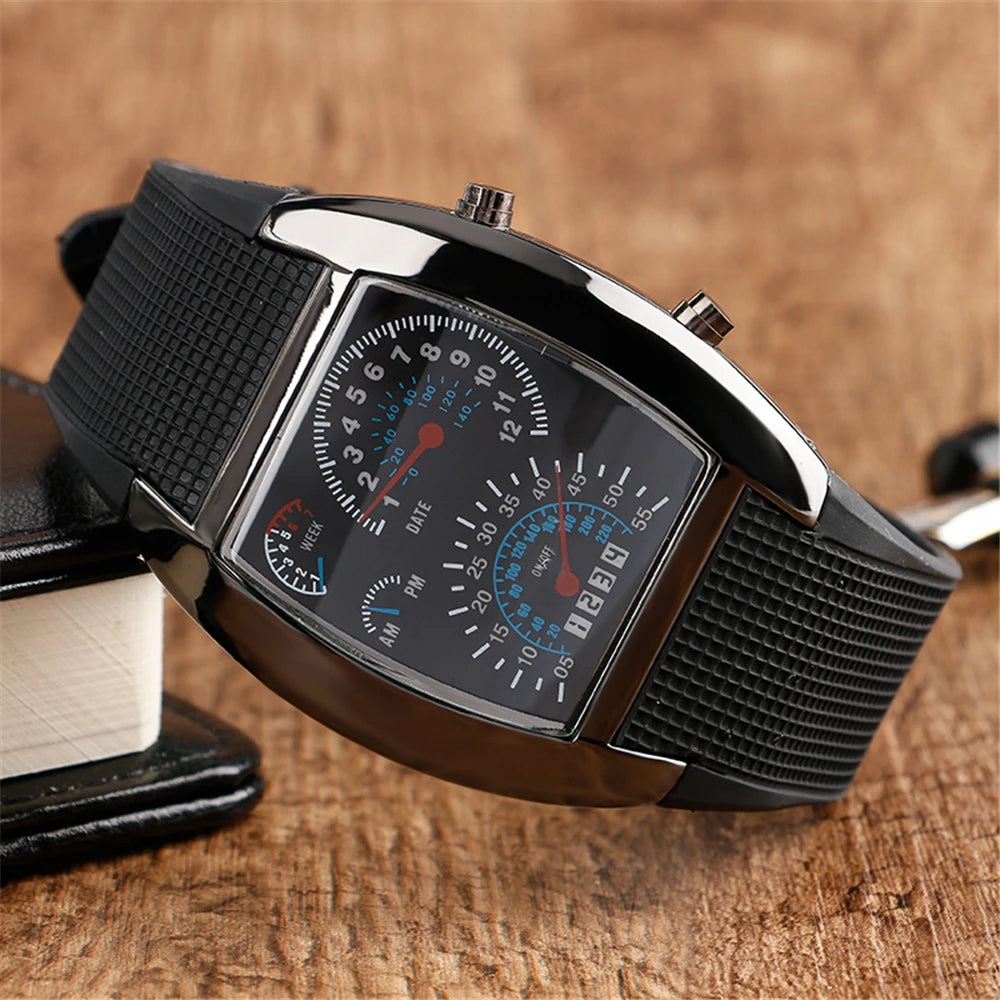 LED Men'S Watches Fashionable Watches Sports Watches Ideal Gifts
