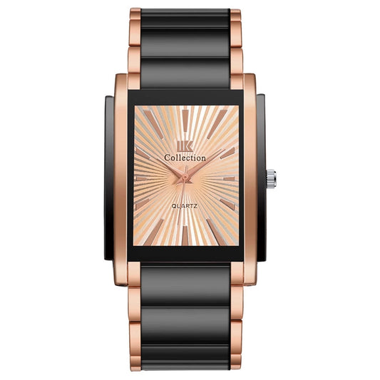 Mens Watches Man Fashion Watch Clock Stainless Steel Casual Dress Wrist Crystal Jewelry